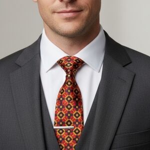 Lanvin Paisley Tie